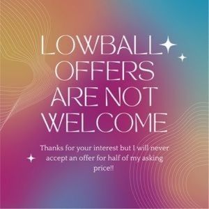 ⚠️PLEASE no lowballers!!!!⚠️READ DESCRIPTION